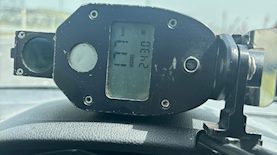 נהיגה במהירות של 177 קמ"ש, צילום: דוברות המשטרה